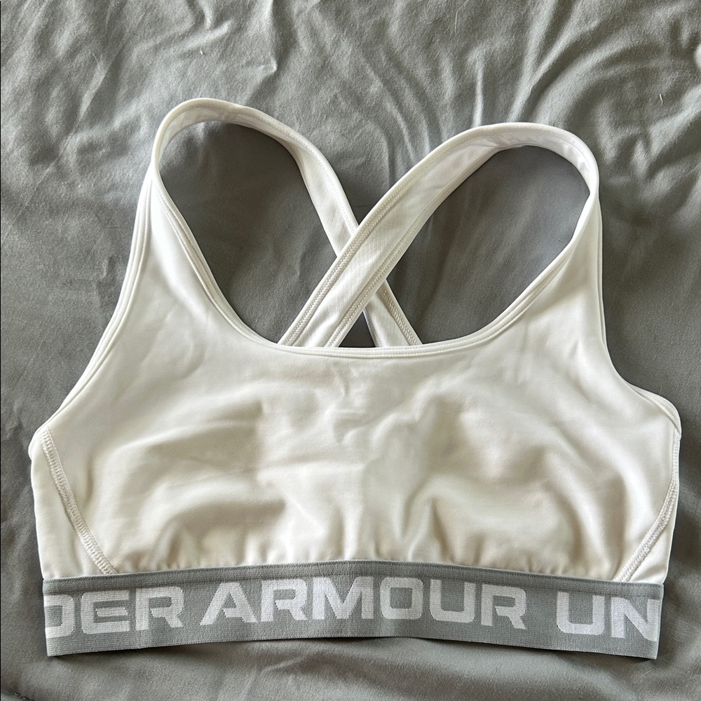 Under Armour Women's Cream Sports Bra